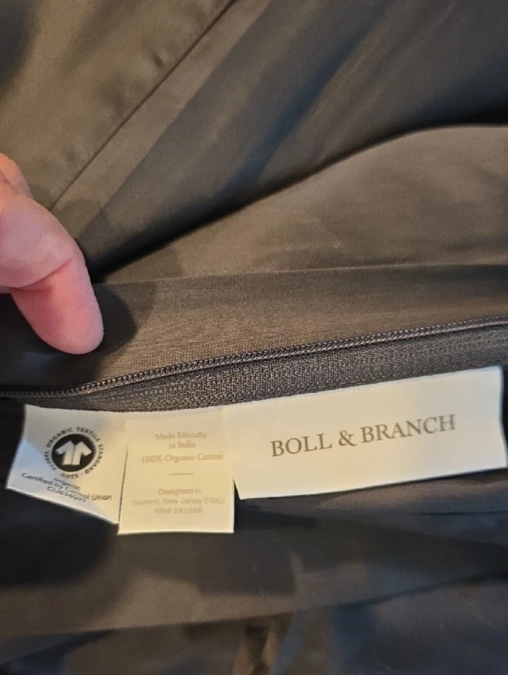 Boll And Branch Duvet Set